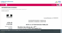 Desktop Screenshot of labarousse.entmip.fr
