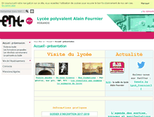 Tablet Screenshot of alain-fournier.entmip.fr