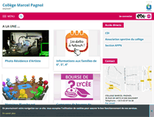 Tablet Screenshot of marcel-pagnol-mazamet.entmip.fr