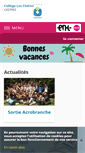 Mobile Screenshot of les-cedres-castres.entmip.fr
