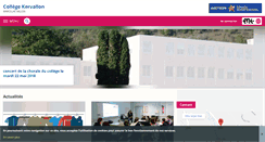 Desktop Screenshot of college-public-marcillac.entmip.fr