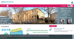 Desktop Screenshot of jean-jaures-castres.entmip.fr