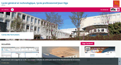 Desktop Screenshot of jean-vigo.entmip.fr
