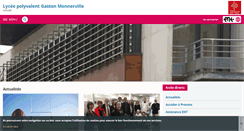 Desktop Screenshot of gaston-monnerville.entmip.fr