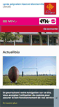 Mobile Screenshot of gaston-monnerville.entmip.fr