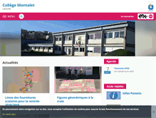 Tablet Screenshot of montalet-lacaune.entmip.fr
