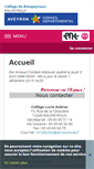 Mobile Screenshot of college-public-rieupeyroux.entmip.fr