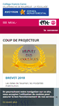 Mobile Screenshot of francis-carco.entmip.fr