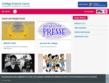 Tablet Screenshot of francis-carco.entmip.fr