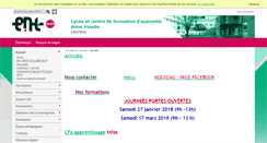 Desktop Screenshot of anne-veaute.entmip.fr