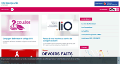 Desktop Screenshot of jaures-saint-affrique.entmip.fr