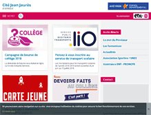 Tablet Screenshot of jaures-saint-affrique.entmip.fr