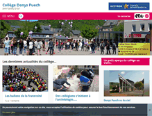 Tablet Screenshot of denys-puech.entmip.fr