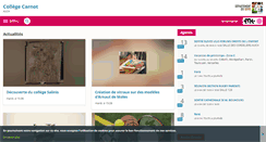 Desktop Screenshot of carnot.entmip.fr