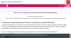 Desktop Screenshot of eugene-montel.entmip.fr