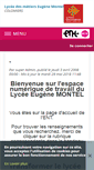Mobile Screenshot of eugene-montel.entmip.fr