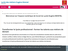 Tablet Screenshot of eugene-montel.entmip.fr