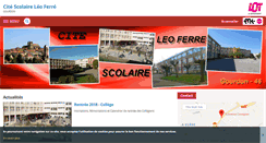 Desktop Screenshot of leo-ferre.entmip.fr