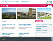 Tablet Screenshot of couserans.entmip.fr