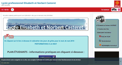 Desktop Screenshot of casteret.entmip.fr