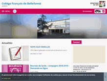 Tablet Screenshot of de-belleforest.entmip.fr