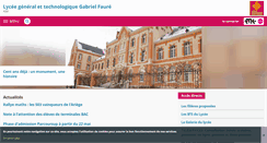 Desktop Screenshot of gabriel-faure.entmip.fr