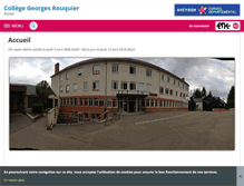Tablet Screenshot of georges-rouquier.entmip.fr