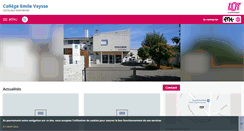 Desktop Screenshot of emile-vaysse.entmip.fr