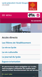 Mobile Screenshot of claude-nougaro.entmip.fr