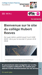 Mobile Screenshot of hubert-reeves.entmip.fr